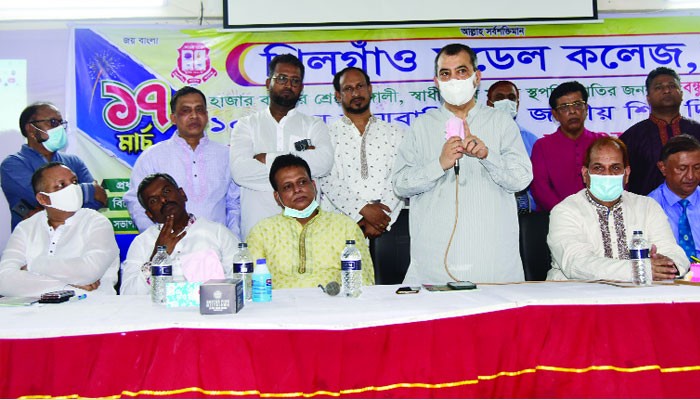 সাবের হোসেন চৌধুরী : বঙ্গবন্ধুকে শ্রদ্ধা জানাতে গড়ি সোনার বাংলা