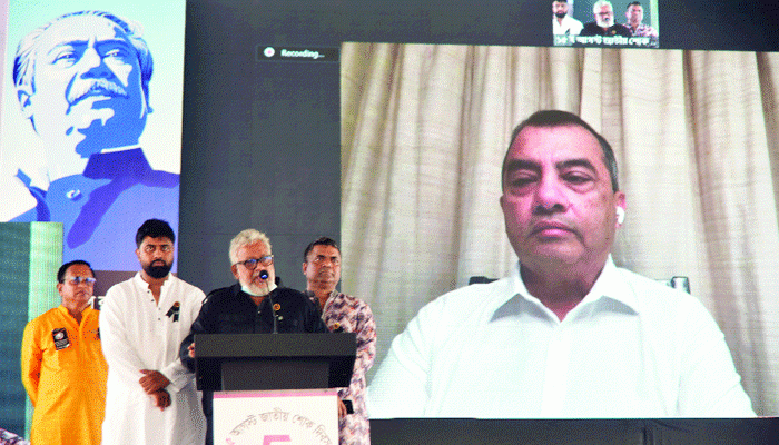 সাবের হোসেন চৌধুরী : উন্নত বাংলাদেশ গড়াই হবে বঙ্গবন্ধুর প্রতি যথার্থ শ্রদ্ধা