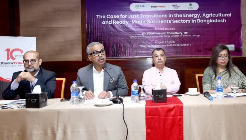 পোশাক শিল্প পরিবেশগত সাসটেইনেবিলিটির জন্য সার্কুলার ইকোনমিতে উত্তরণের পথে রয়েছে