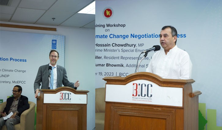 ‘জলবায়ু পরিবর্তন আলোচনায় তারুণ্যের ক্ষমতায়ন গুরুত্বপূর্ণ’