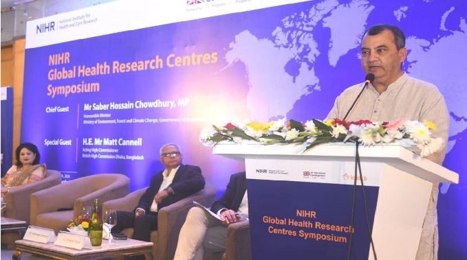 ‘জাতীয় অভিযোজন পরিকল্পনায় স্বাস্থ্য বিষয়টি অন্তর্ভুক্ত করা হবে’